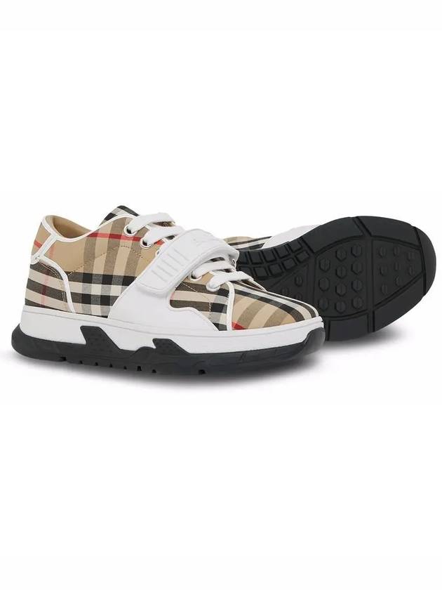 Kids Women s Check Velcro Sneakers 8047484 - BURBERRY - BALAAN 3