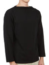 Men's Organnic Cotton Knit Top Black - ANDERSEN-ANDERSEN - BALAAN 4