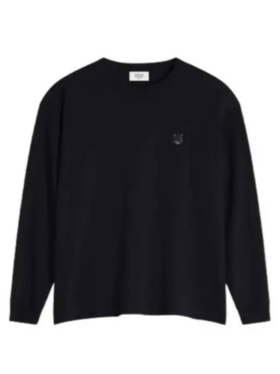 Fox Head Patch Comfort Sweatshirt Black - MAISON KITSUNE - BALAAN 2