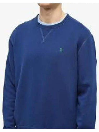 Fleece crewneck sweatshirt blue 1236796 - POLO RALPH LAUREN - BALAAN 1