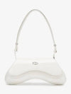 Women's Play Glossy Cross Bag White - DIESEL - BALAAN 2