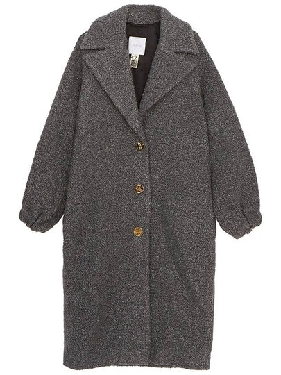 Puff Sleeve Single Coat Grey - PATOU - BALAAN 2