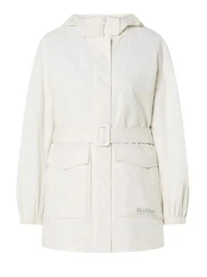 Circolo Hooded Padding White - MAX MARA - BALAAN 2