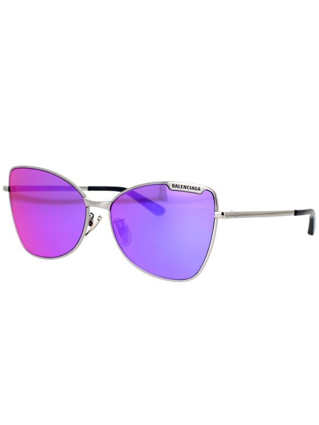 Sunglasses BB0278S 003 Ruthenium - BALENCIAGA - BALAAN 3