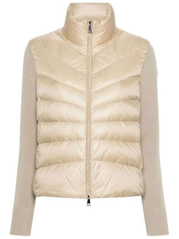 Women s Wool Zip up Padded Cardigan 9B00024 M1131 200 - MONCLER - BALAAN 1