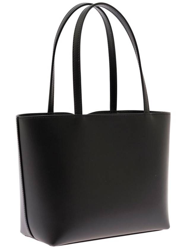 Logo Embossing Small Tote Bag Black - DOLCE&GABBANA - BALAAN 3