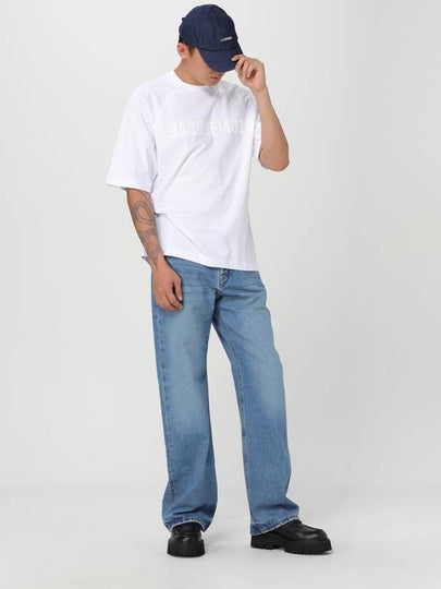 Jeans Jacquemus in denim di cotone - JACQUEMUS - BALAAN 2