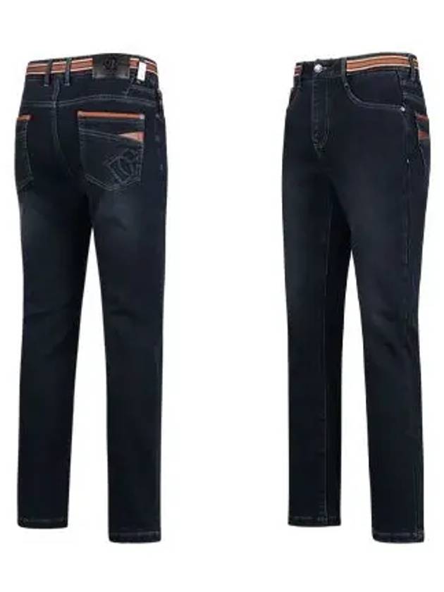 Men s line color combination tension denim jeans JB4A513 - LUX GOLF - BALAAN 3