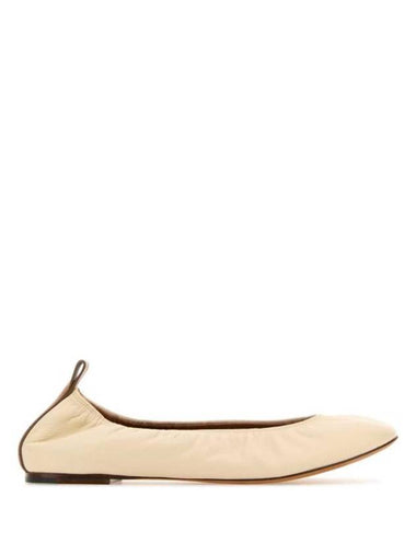 Flat Shoes FWBAMB02NAPAP24 052 Beige o Tan - LANVIN - BALAAN 1