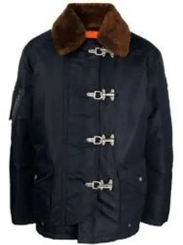 30 points Cortland shearling down jacket navy - POLO RALPH LAUREN - BALAAN 1