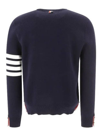 diagonal armband Milano stitch knit navy MKA202A - THOM BROWNE - BALAAN 2