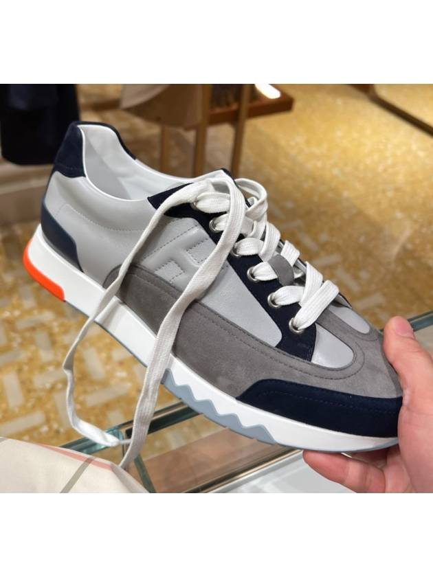 Trail Sneakers Multicolor Gris Silex H241861ZH68 - HERMES - BALAAN 1