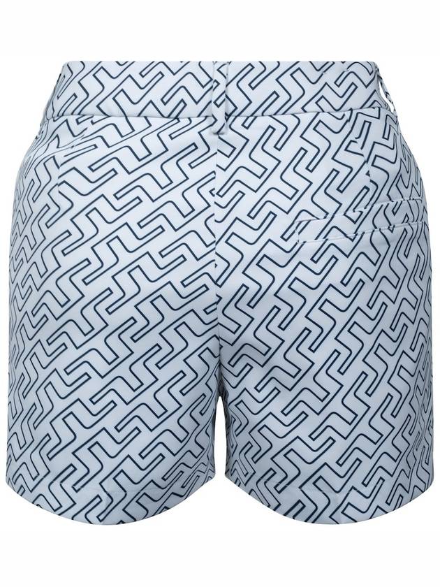 Women's Gwen Print Golf Shorts White - J.LINDEBERG - BALAAN 3