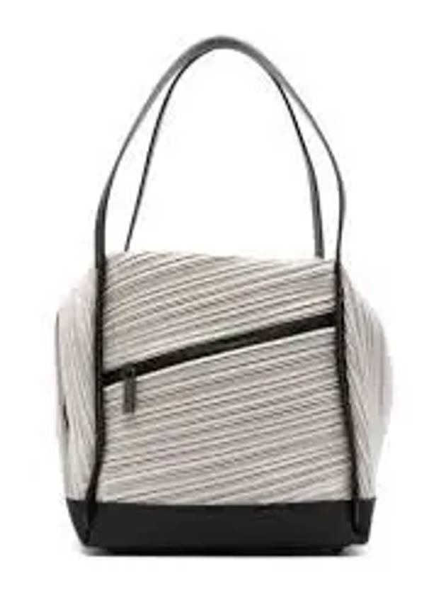 Bias Pleats Shoulder Bag Light Grey - ISSEY MIYAKE - BALAAN 2