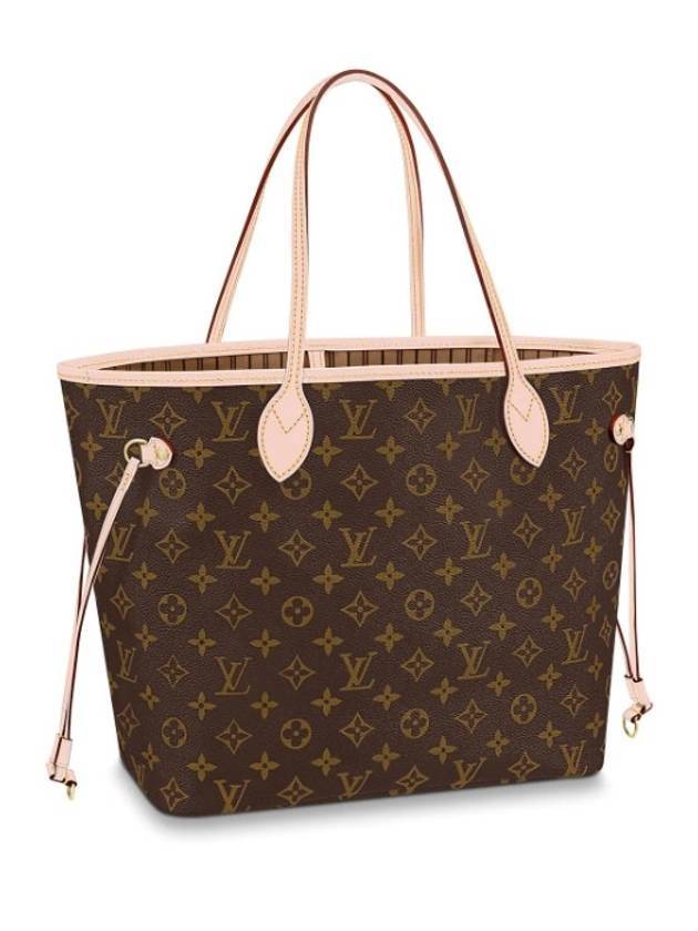 Neverfull MM Monogram Tote Bag Brown - LOUIS VUITTON - BALAAN 1