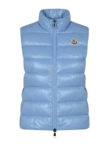 104049 Gani logo patch padded vest 1A52500 68950 713 - MONCLER - BALAAN 1