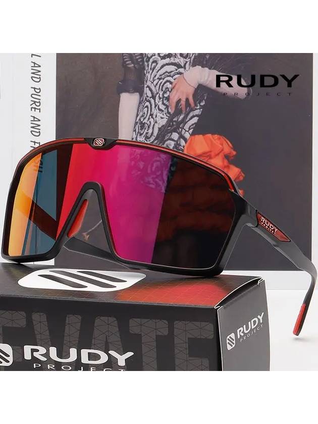 Spinshield Sports Sunglasses Mirror Black Red Goggles Bicycle Fishing Bike SP723806 0002 - RUDYPROJECT - BALAAN 2