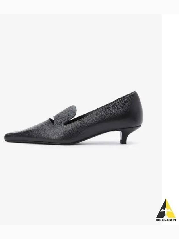 The Cutout Kitten Loafer Black 2328016853200 - TOTEME - BALAAN 2