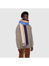 Interlocking G Stripe Scarf - GUCCI - BALAAN.