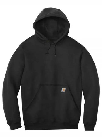 M MW Hooded Sweatshirt K121 BLK midweight - CARHARTT - BALAAN 1