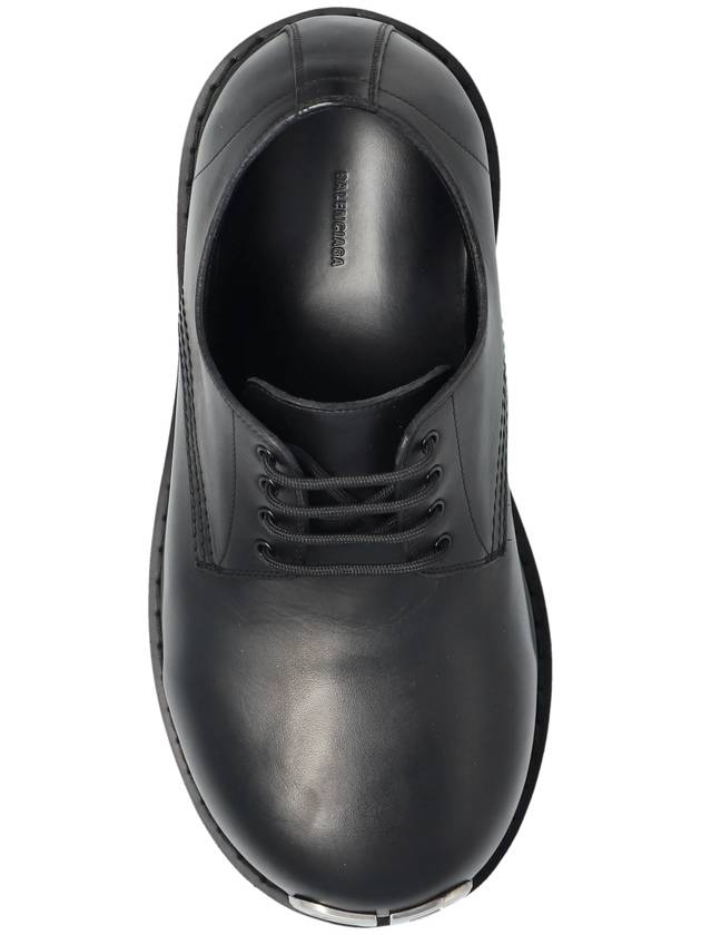 Balenciaga Leather Boots Stomper, Men's, Black - BALENCIAGA - BALAAN 6