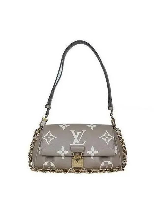 M45836 Cr me Color Monogram Empreinte Favorite Shoulder Crossbag - LOUIS VUITTON - BALAAN 2