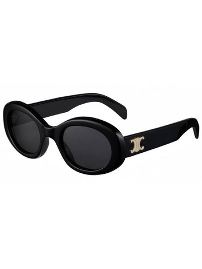 Eyewear Triomphe 01 Acetate Sunglasses Black - CELINE - BALAAN 2