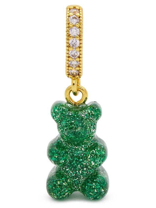 Nostalgia Bear PAVE GOLD GREEN HAZE Pendant - CRYSTAL HAZE - BALAAN 1