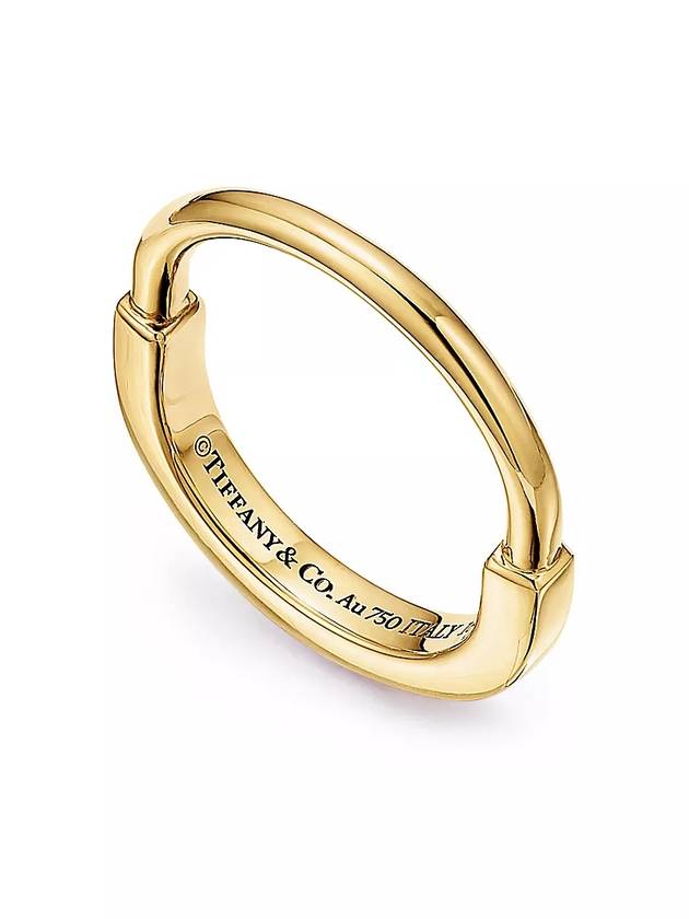 Tiffany Tiffany Tiffany lock ring ring yellow gold 72346572 - TIFFANY & CO. - BALAAN 3