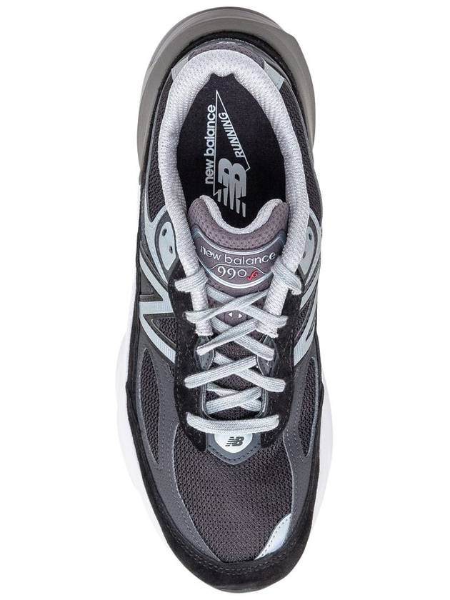 990v6 Low Top Sneakers Grey Black - NEW BALANCE - BALAAN 4