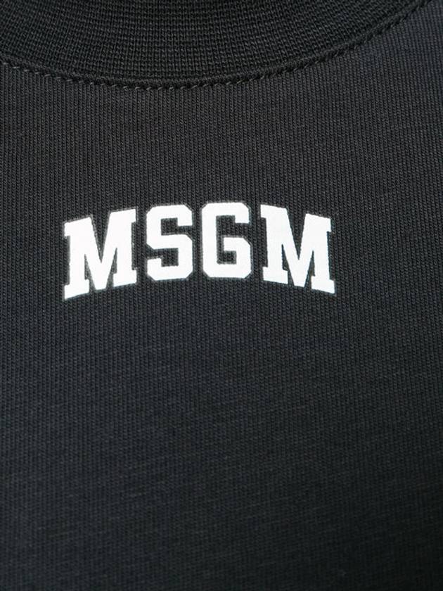 MSGM logo cotton short sleeve tshirt - MSGM - BALAAN 5