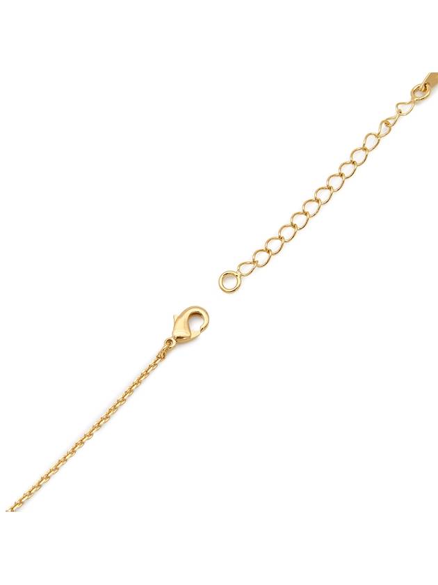 Gancini Crystal Necklace Gold - SALVATORE FERRAGAMO - BALAAN 6