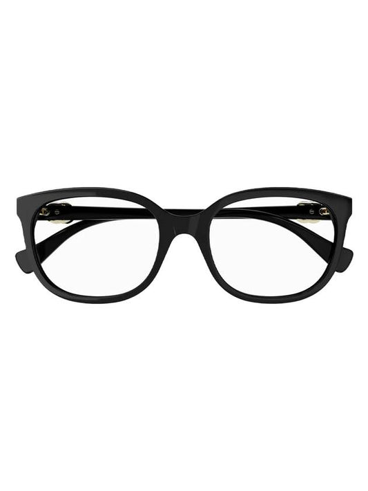 Eyewear Oval Frame Glasses Black - GUCCI - BALAAN 1