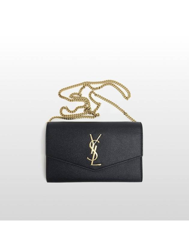 Saint Laurent Envelope Uptown Gold Chain Crossbag Sub Wallet 607788 - SAINT LAURENT - BALAAN 8