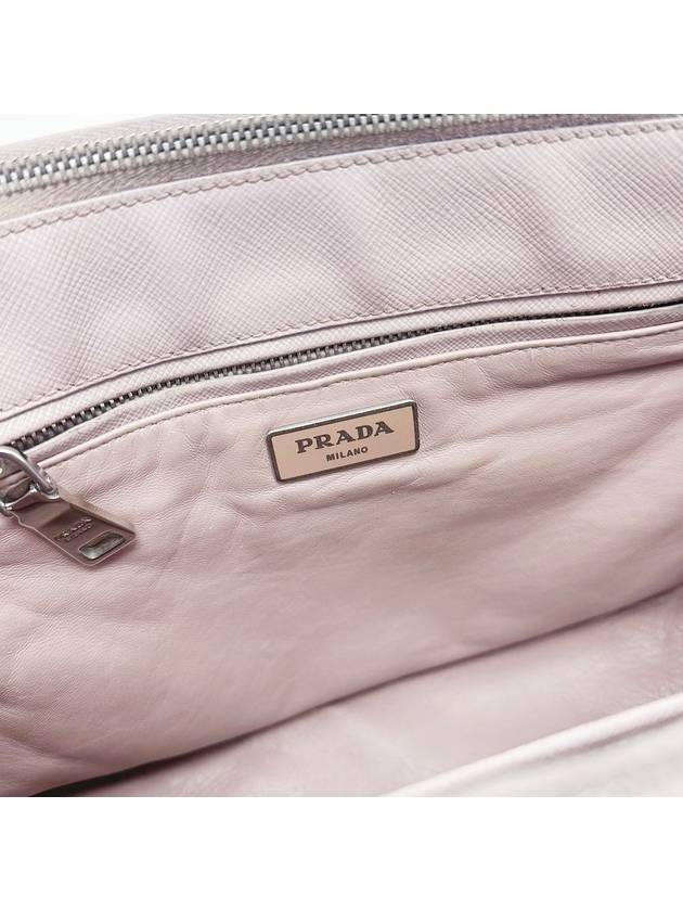 Indie Pink Saffiano Galleria Bag 4VPRB19609 - PRADA - BALAAN 7