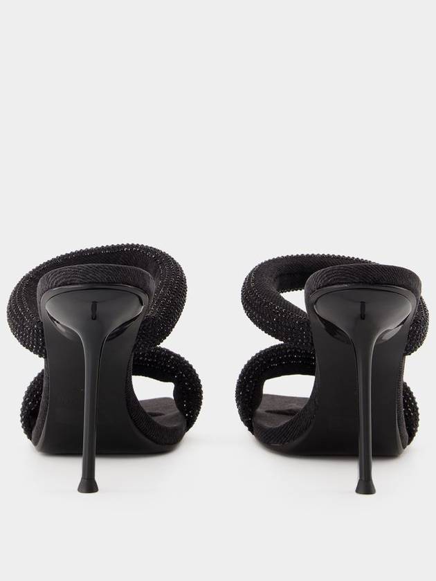 Julie Tubular Sandal - Alexander Wang - Synthetic - Black - ALEXANDER WANG - BALAAN 3