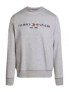 TH Flex Sweatshirt Medium Gray Heather - TOMMY HILFIGER - BALAAN 2