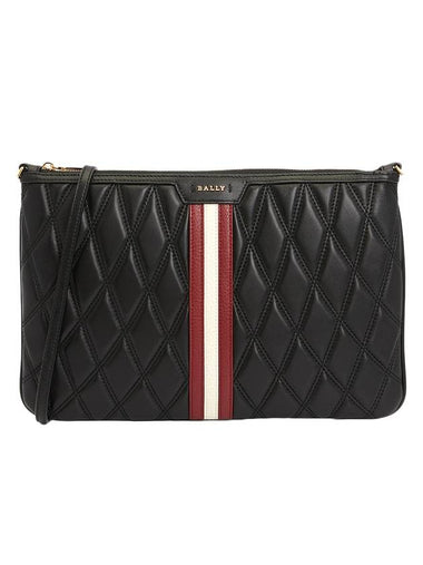 Dasky Clutch Cross Bag Black - BALLY - BALAAN 1