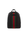 Web Stripe Canvas Backpack Black - GUCCI - BALAAN 2