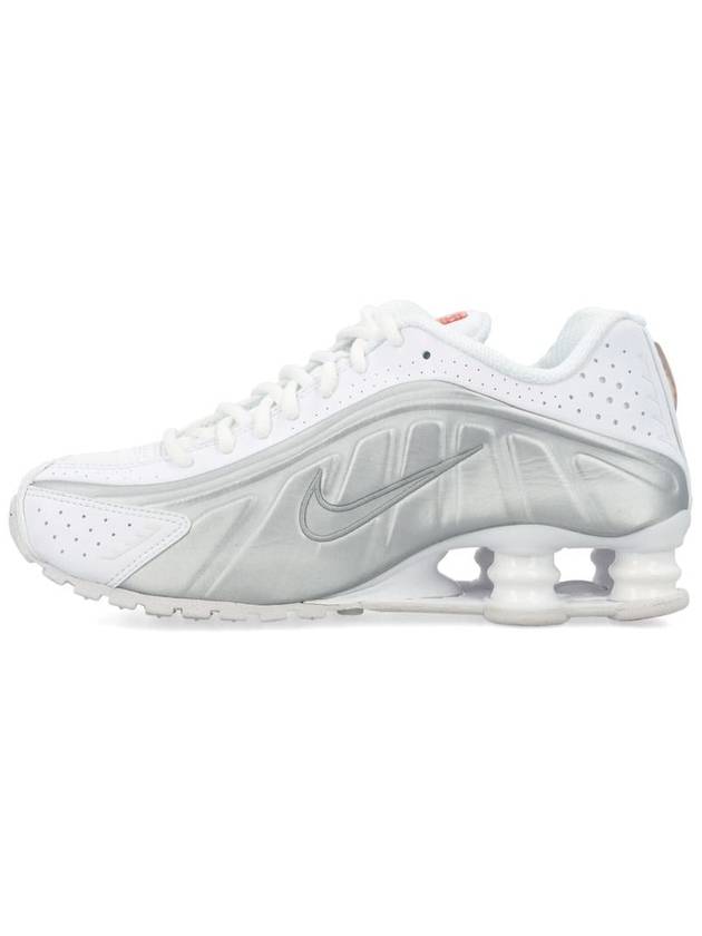 Shox R4 White Metallic Silver 2024 - NIKE - BALAAN 4