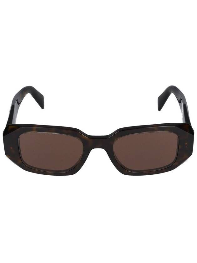 Eyewear Tortoiseshell Square Frame Sunglasses - PRADA - BALAAN 2