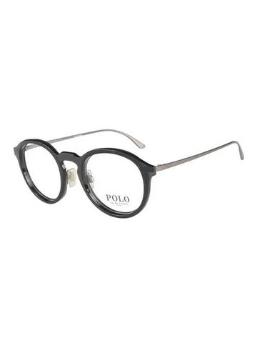 Round Frame Eyeglasses Black - POLO RALPH LAUREN - BALAAN 1