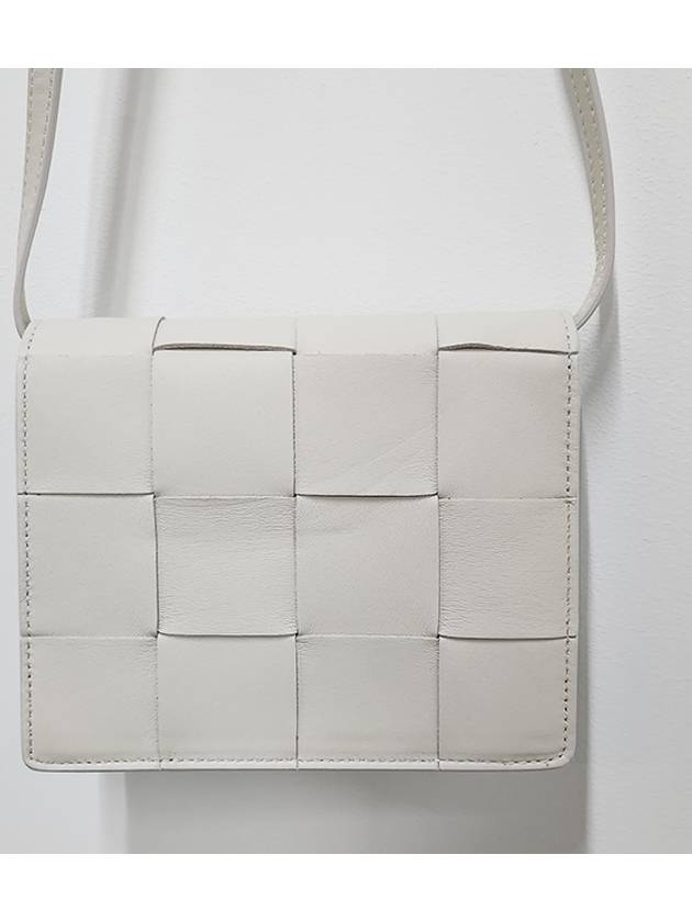 Intrecciato Small Cassette Cross Bag Plaster - BOTTEGA VENETA - BALAAN 5