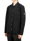 Nylon Metal Econyl Regenerated Zip-Up Jacket Black - STONE ISLAND - BALAAN 2