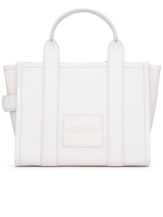 Small Leather Tote Bag White - MARC JACOBS - BALAAN 4