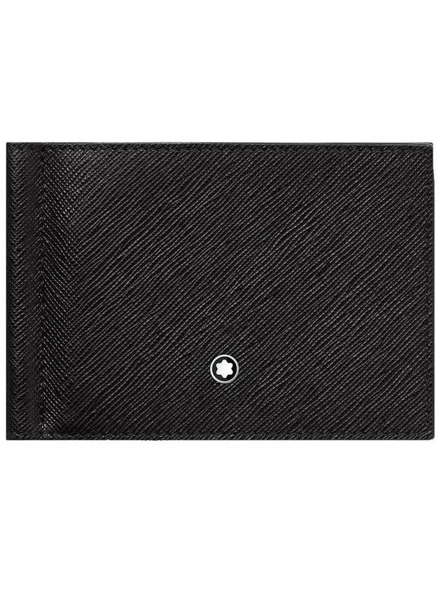 Sartorial 6CC Money Clip Half Wallet Black - MONTBLANC - BALAAN 2