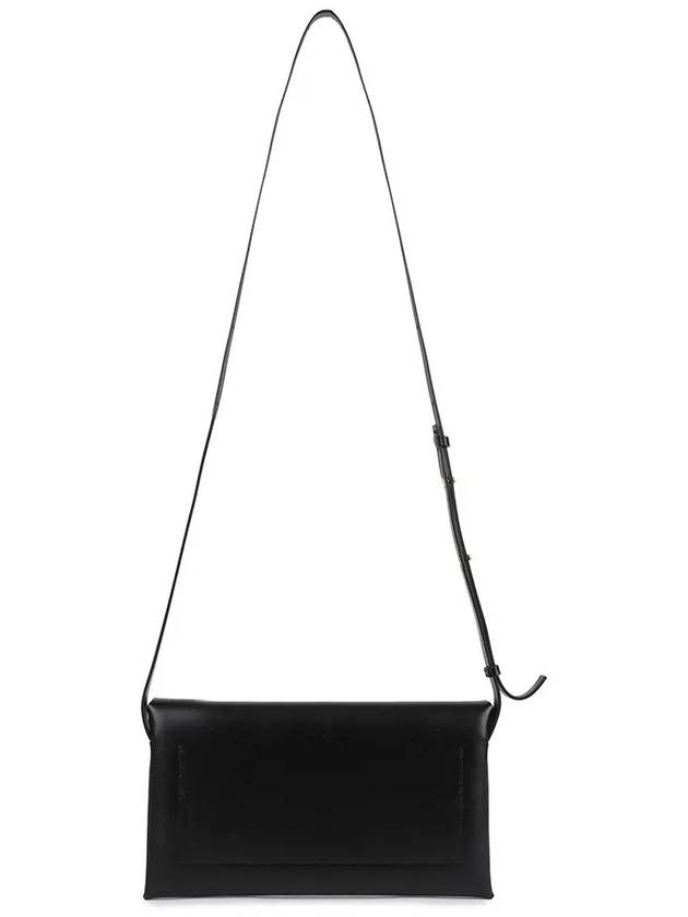 Folded Small Shoulder Bag Black - JIL SANDER - BALAAN 4