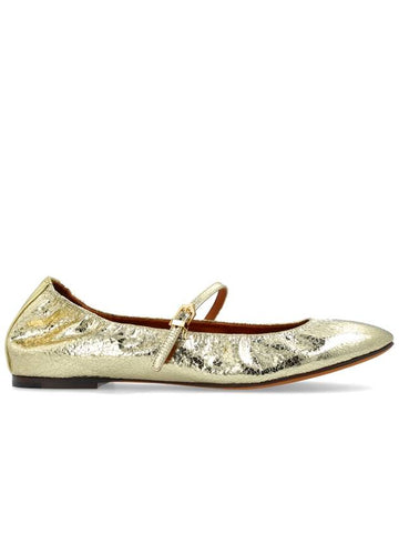 Lanvin Ballet Flats 'Mary Jane', Women's, Gold - LANVIN - BALAAN 1