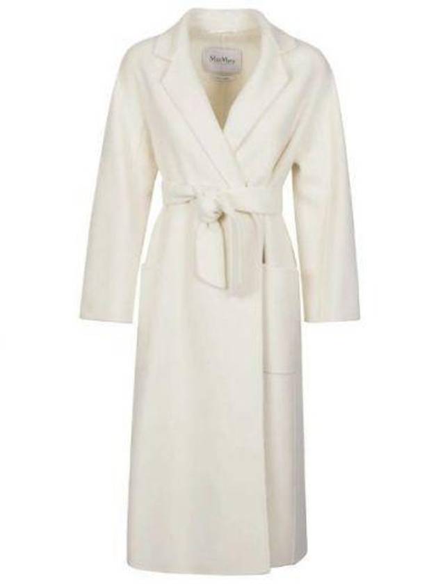 Ludmilla 2 Cashmere Single Coat White - MAX MARA - BALAAN 2