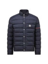 Colomb Short Down Jacket Night Blue - MONCLER - BALAAN 2